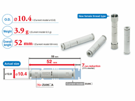 直线型真空发生器 ZU□A