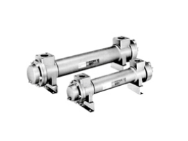 SMC浮动管板式油冷却器　水冷式／铜粒型 HOW